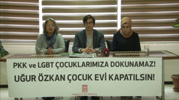 ''PKK ve LGBT çocuklarımıza dokunamaz''
